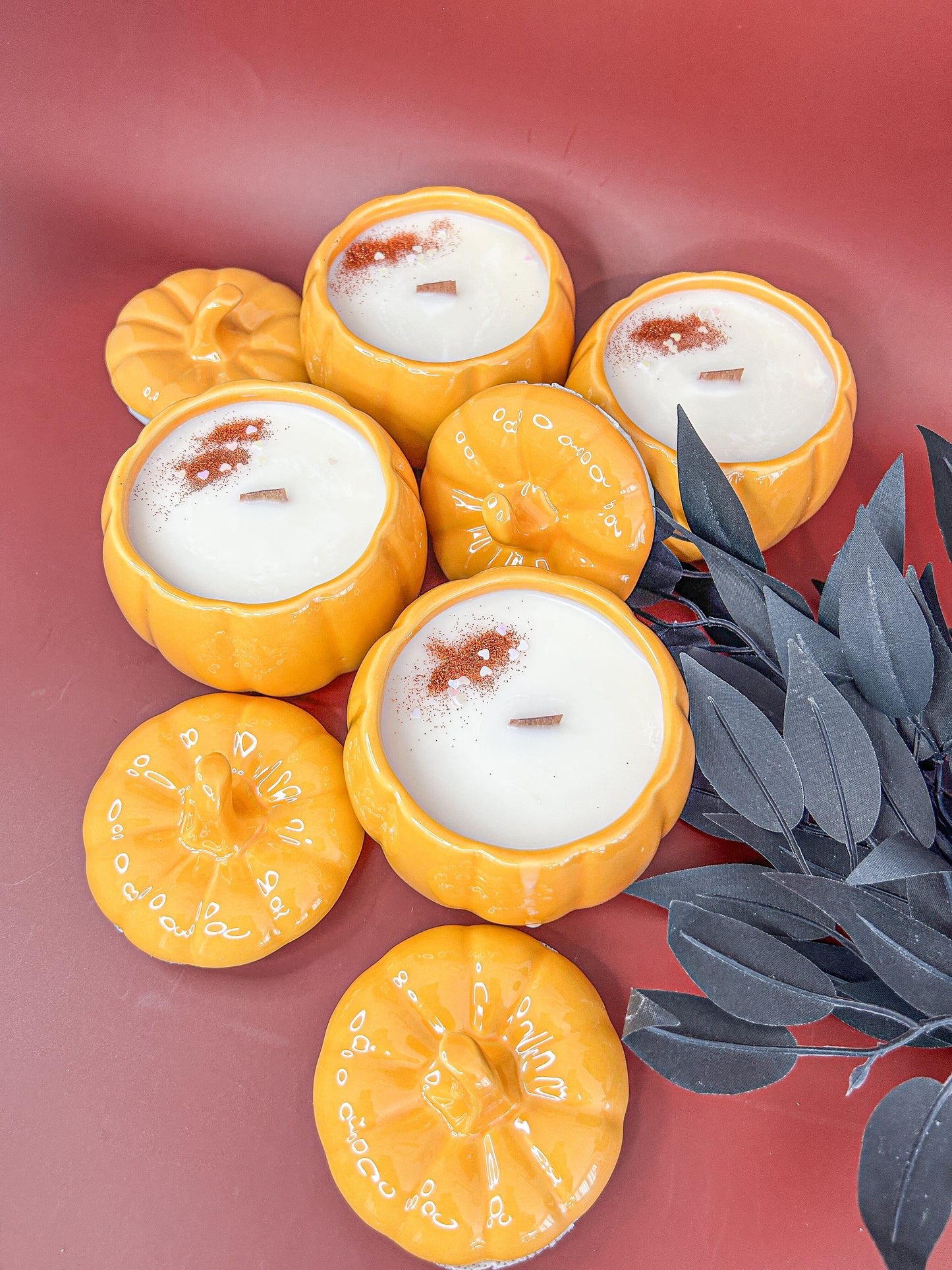 Pumpkin Spice Halloween Candle