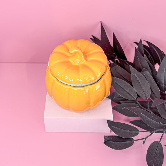 Pumpkin Spice Halloween Candle
