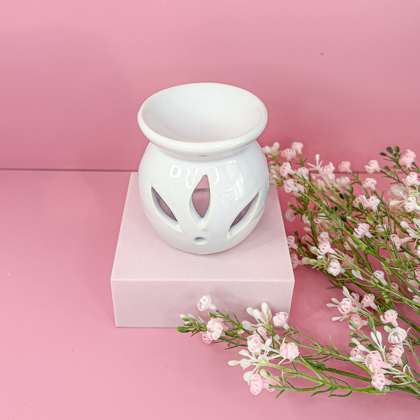 White Wax Melt Burner