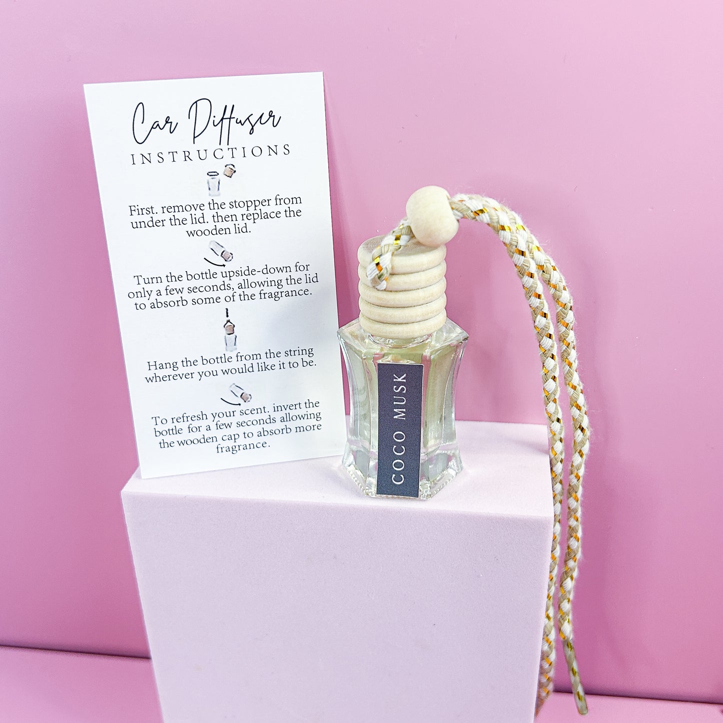 Coco Musk Car Diffuser Bundle