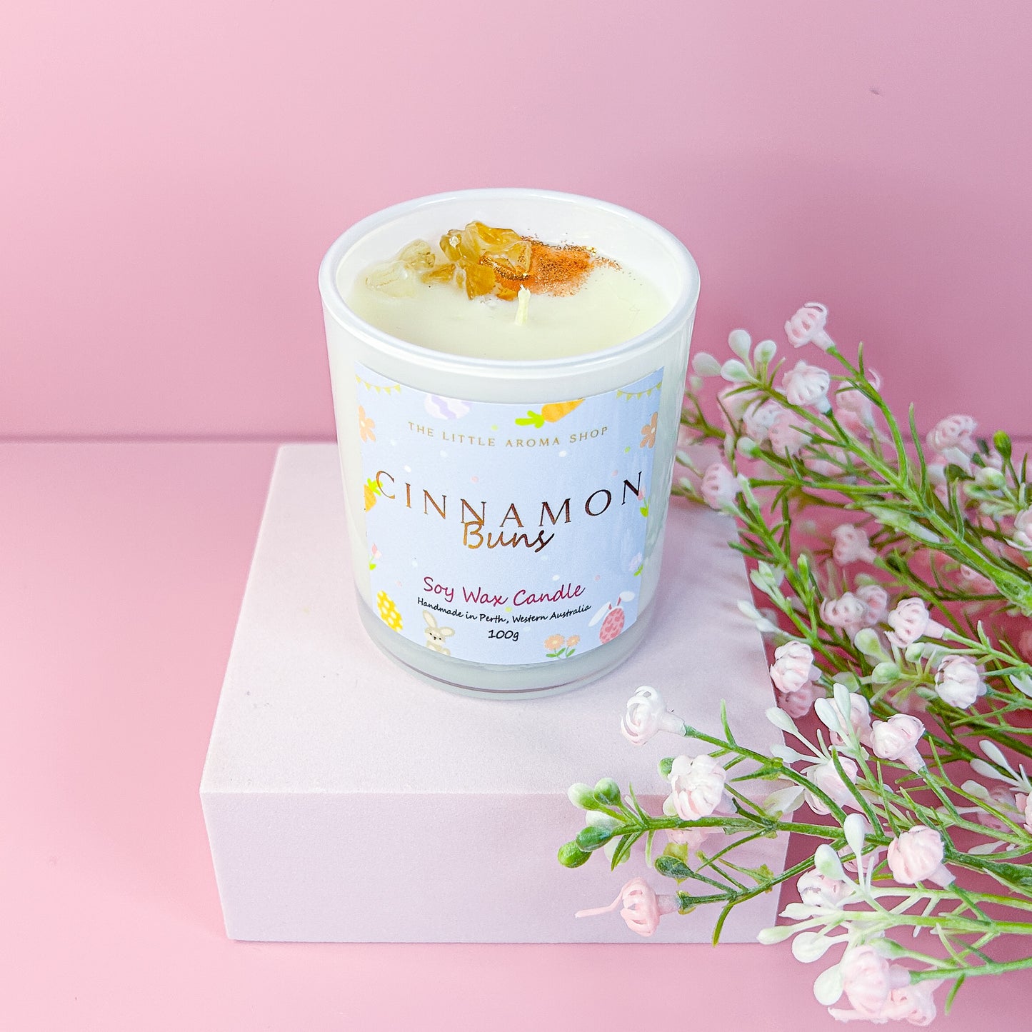 Cinnamon Buns - Small Candle 100g