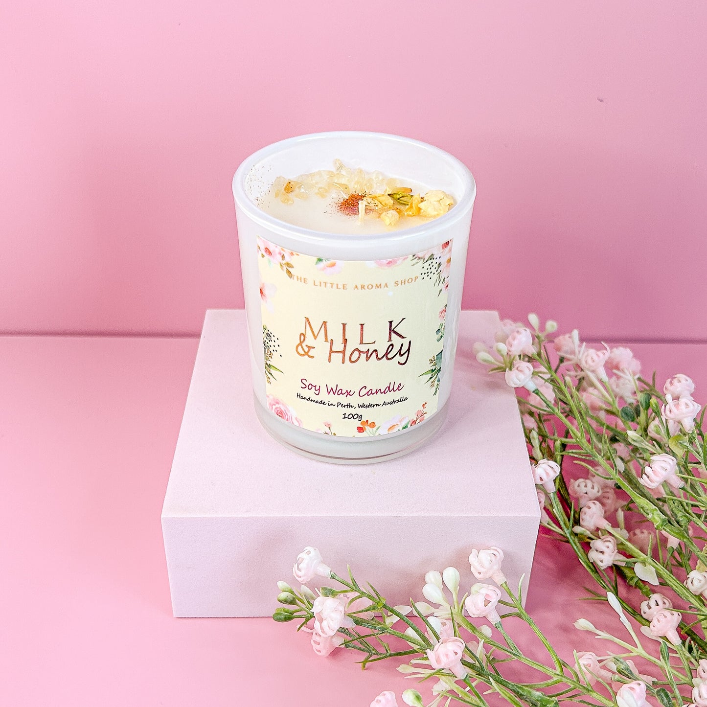 Milk & Honey Candle 100g