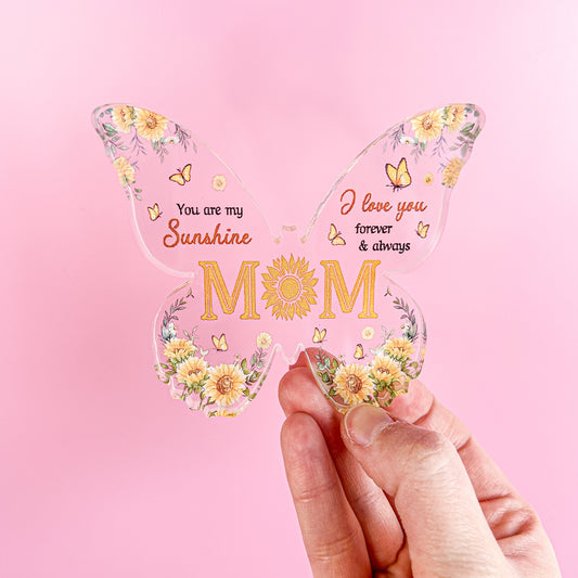 Mum Butterfly Gift (Yellow)