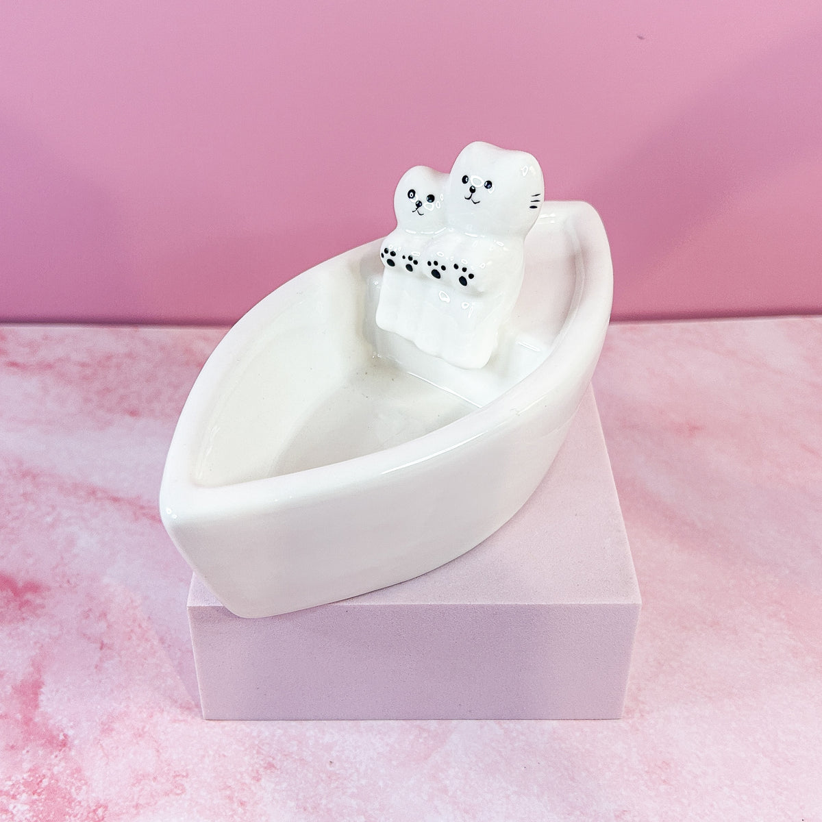 Cat Boat Tealight Holder