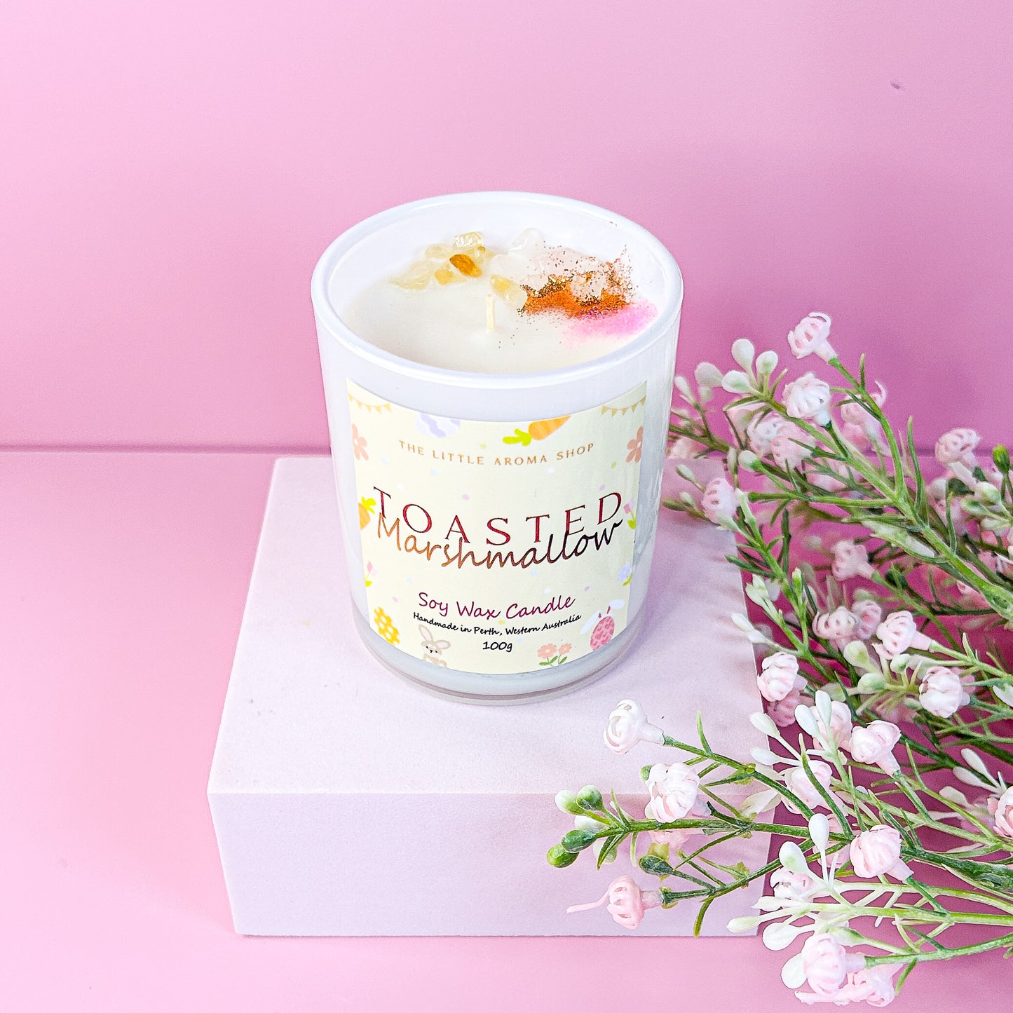 Toasted Marshmallow - Small Candle 100g