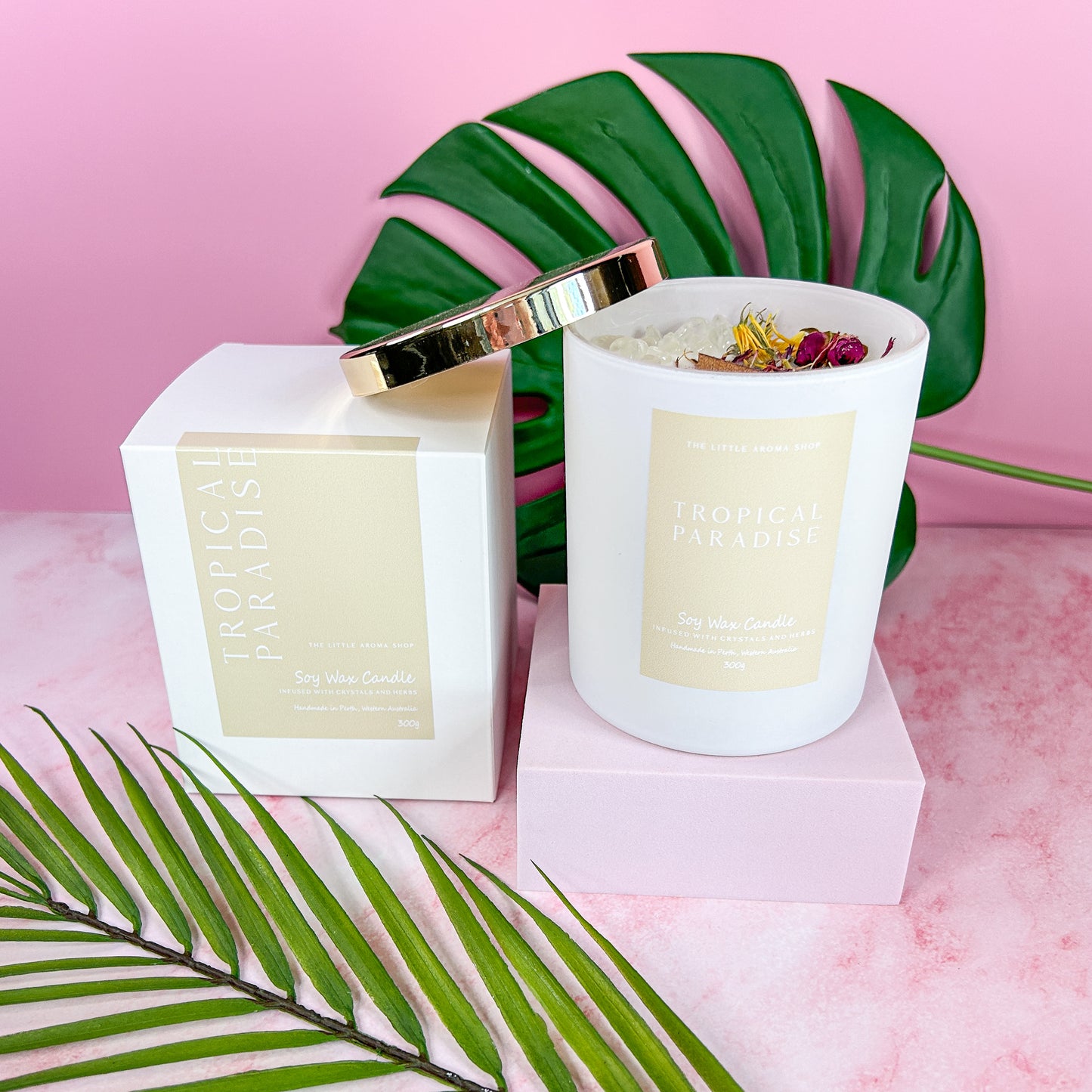 Tropical Paradise Tumbler Candle