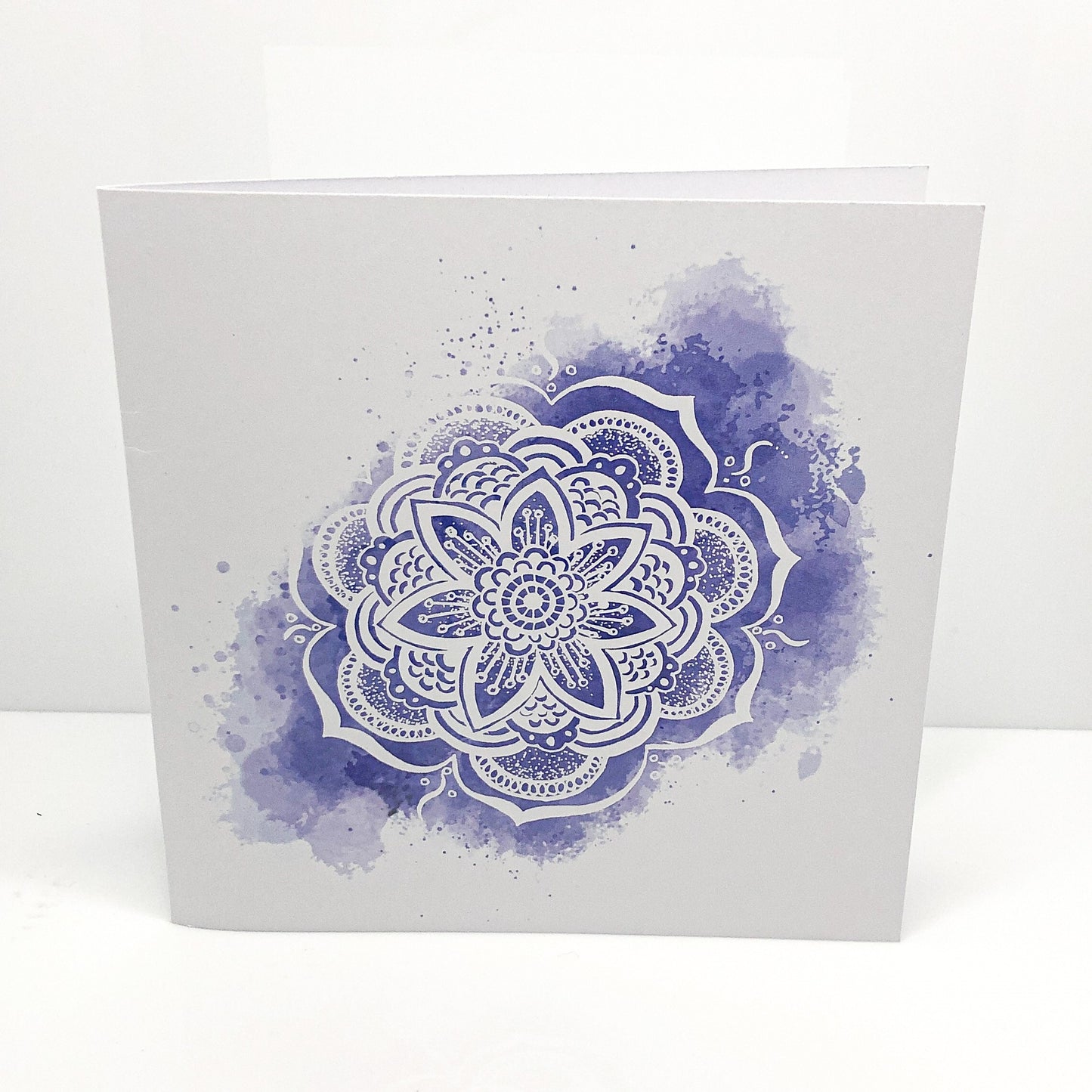 Mandala Purple Card