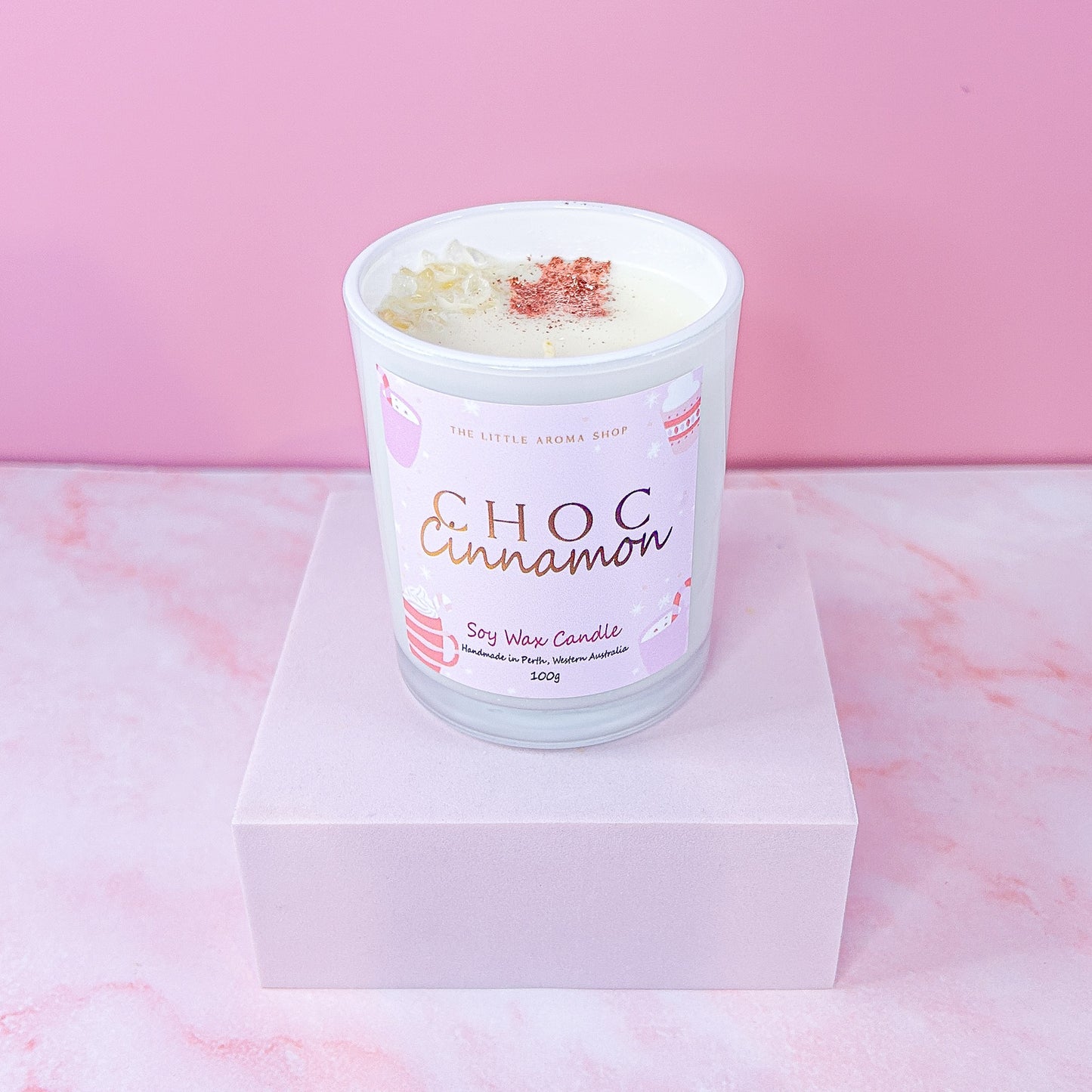 Choc Cinnamon - Small Candle 100g