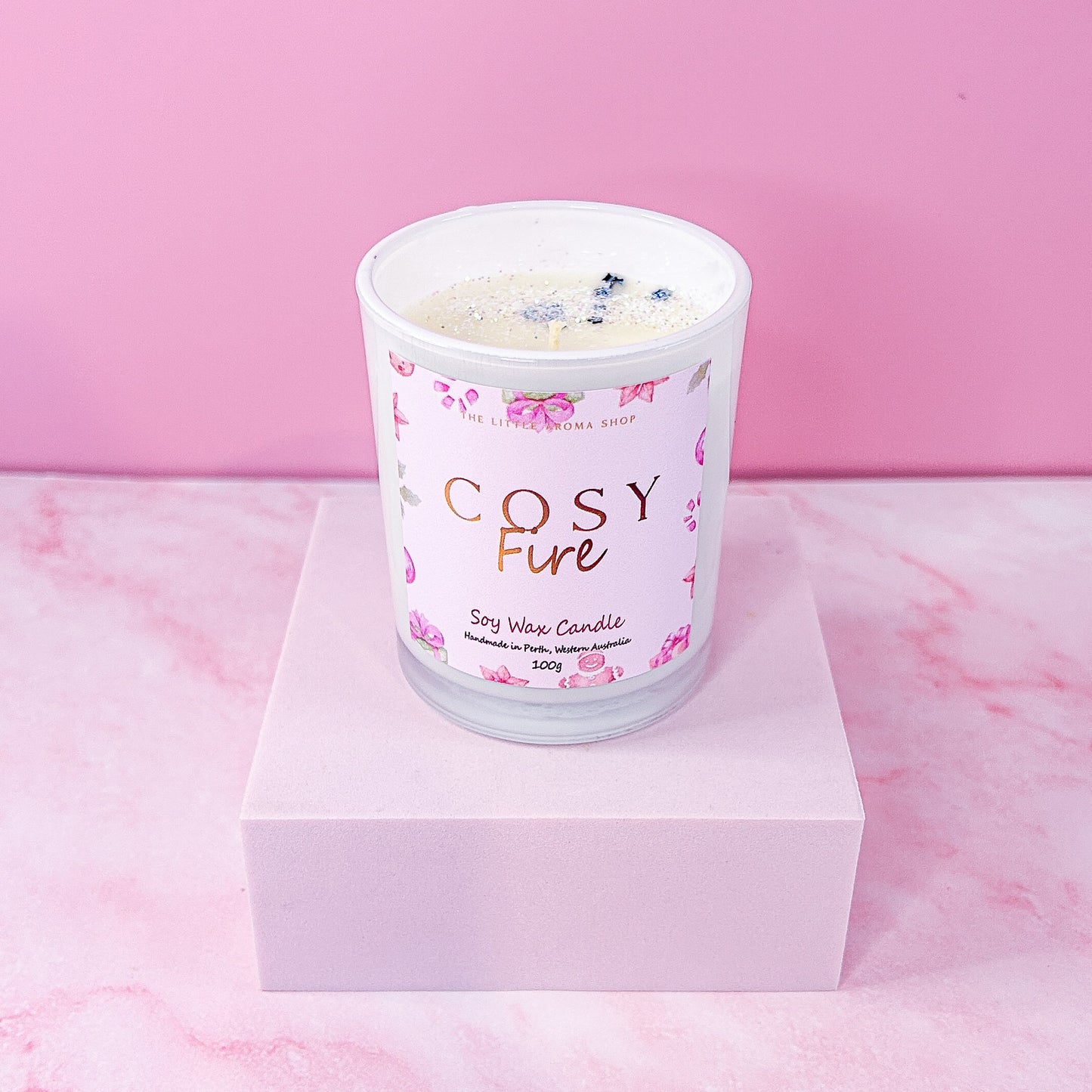 Cosy Fire - Small Candle 100g