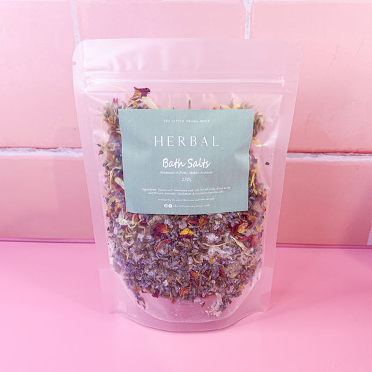 Herbal Bath Salts Pouch