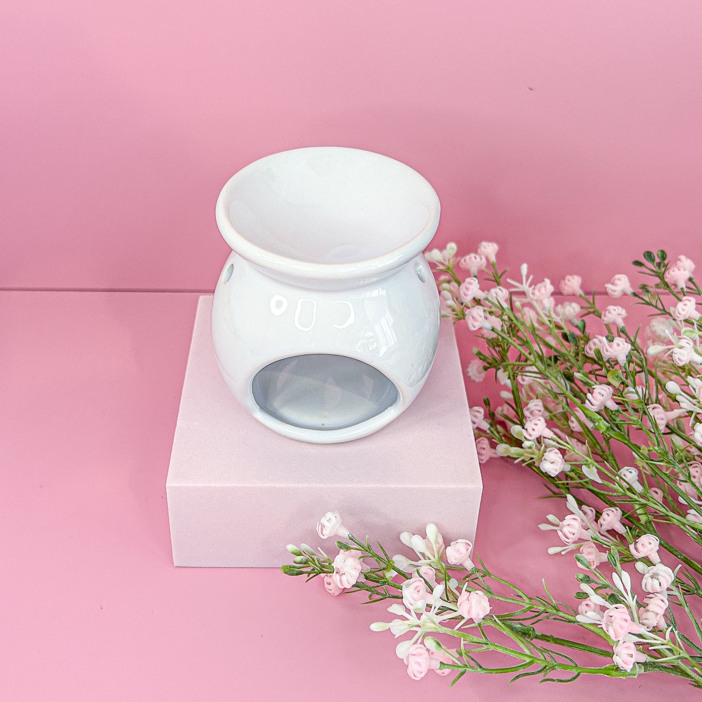 White Wax Melt Burner