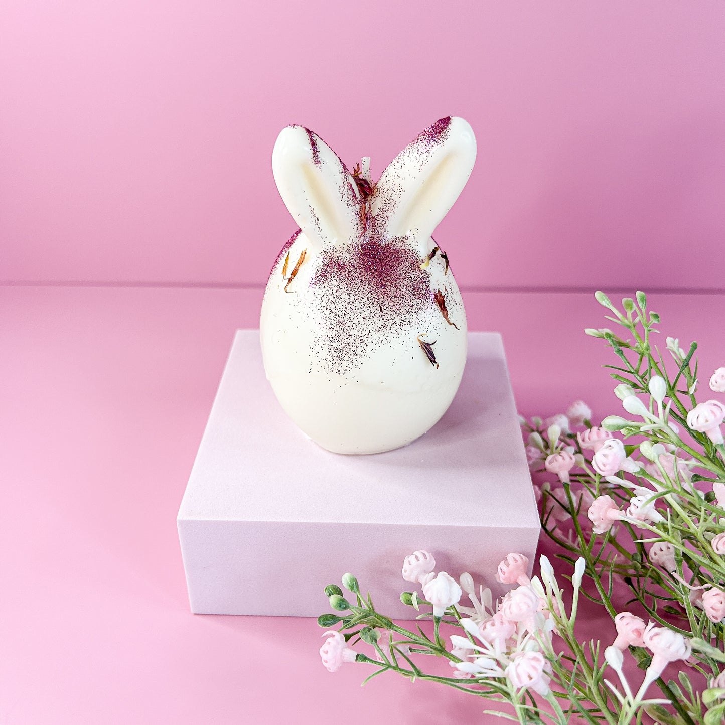 Vanilla Bunny Candle