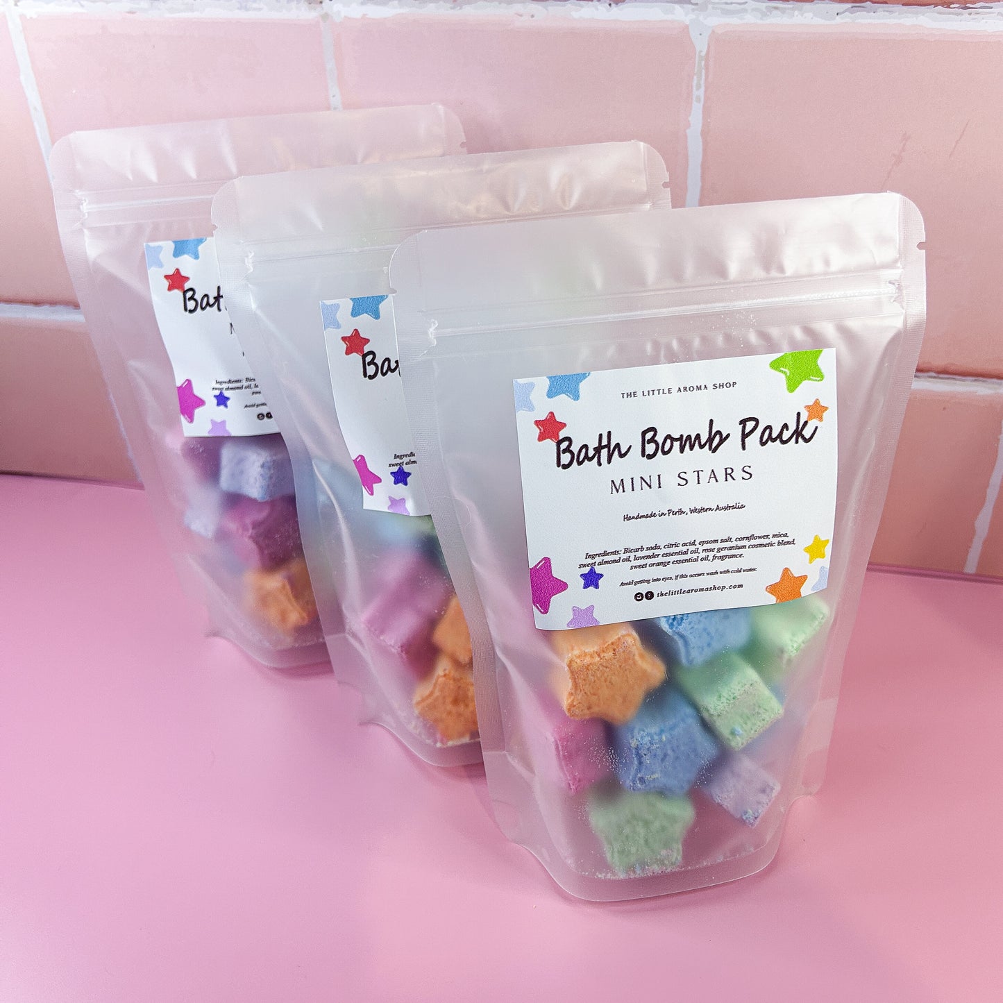 Mini Stars Bath Bomb Pack