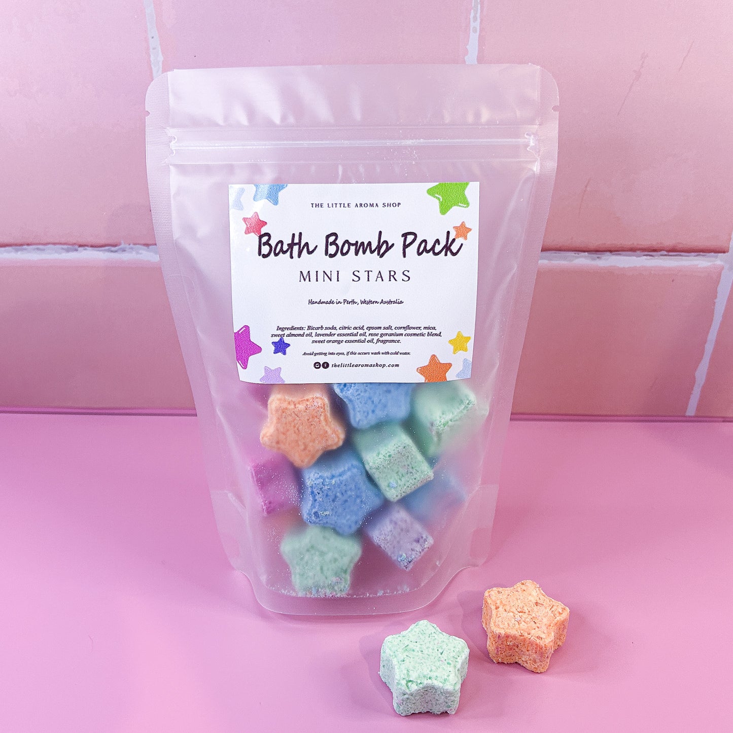 Mini Stars Bath Bomb Pack