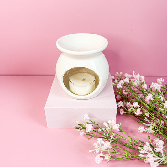 White Wax Melt Burner
