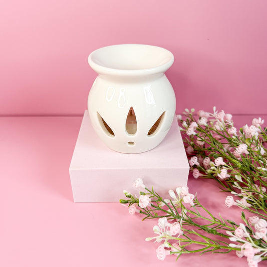 White Wax Melt Burner