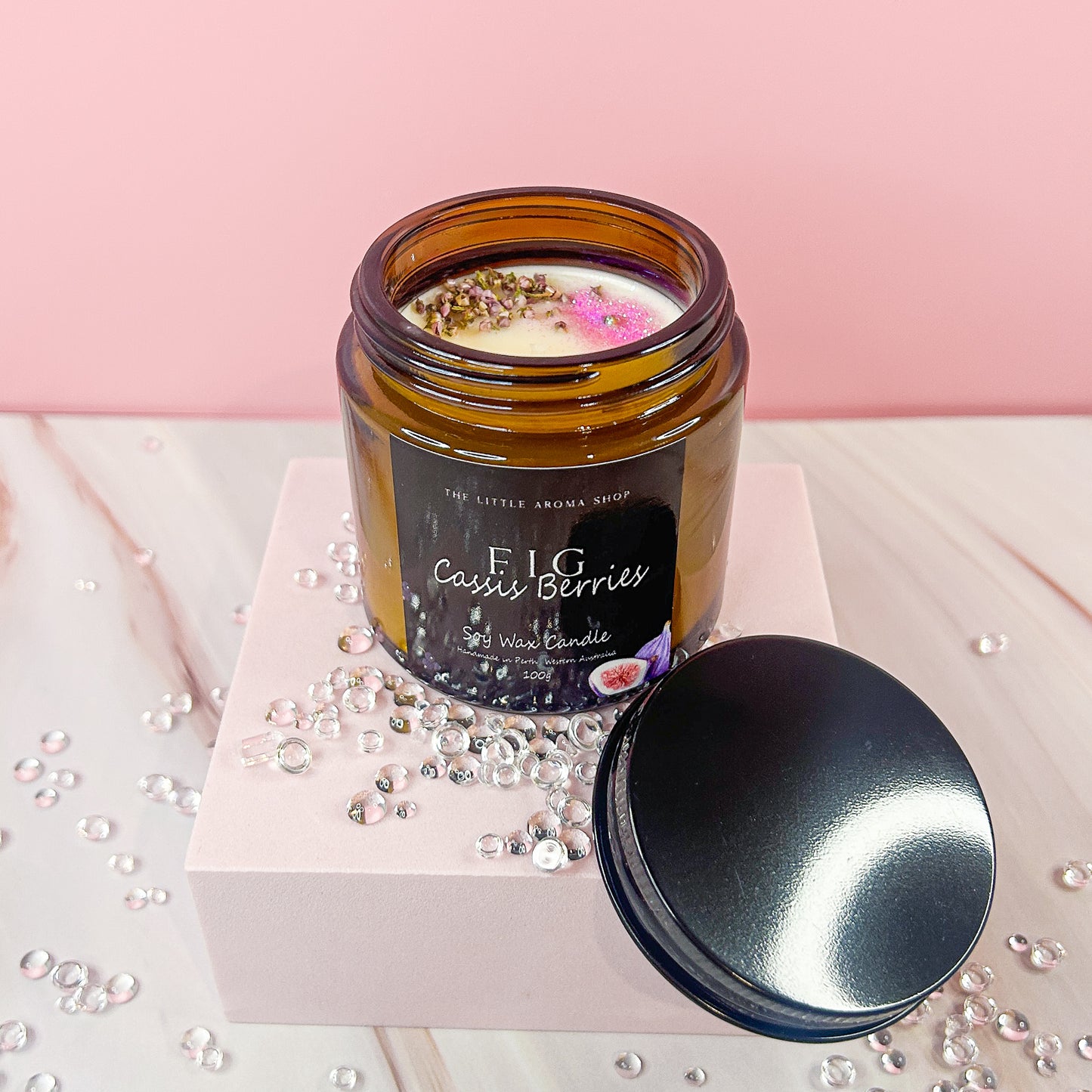 Fig Cassis Berries Amber Jar