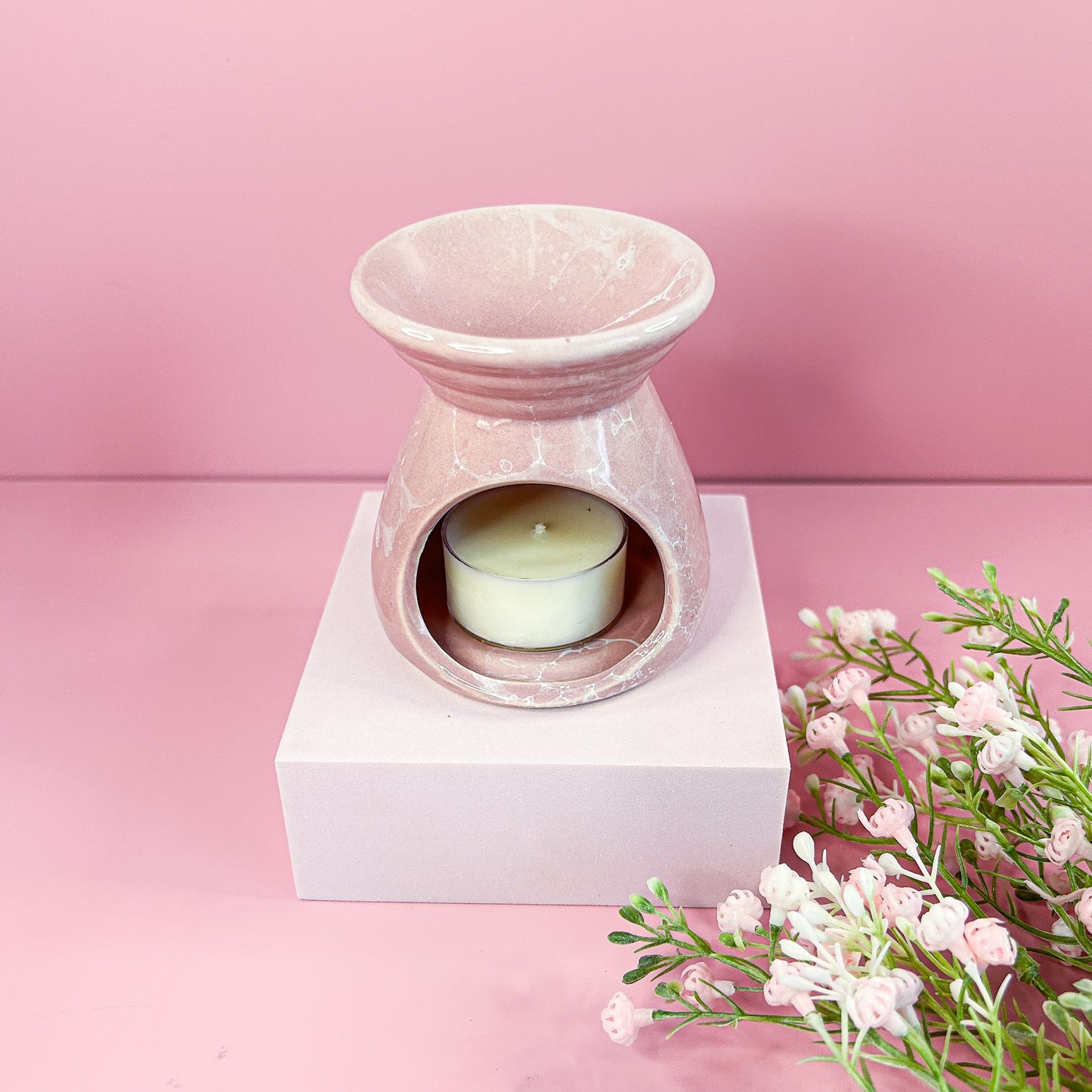 Pink Wax Melt Burner