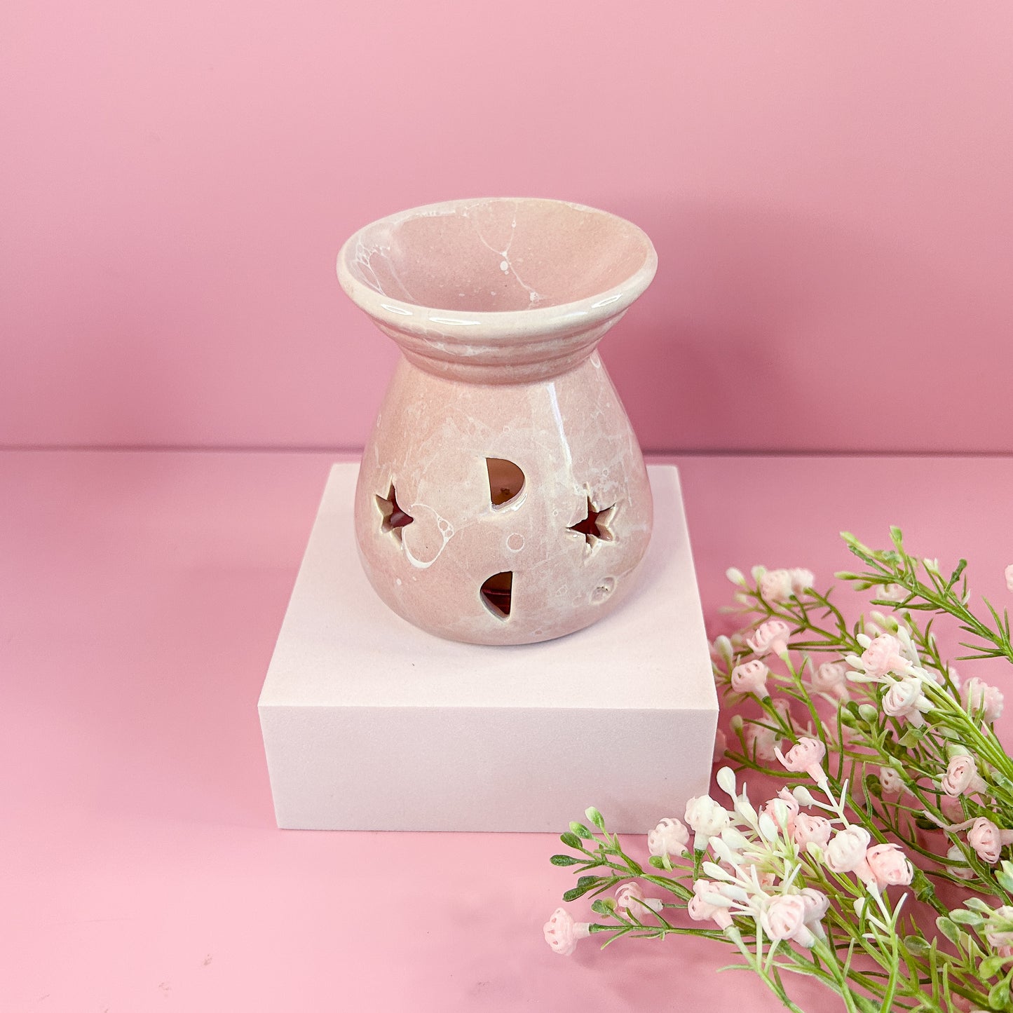 Pink Wax Melt Burner