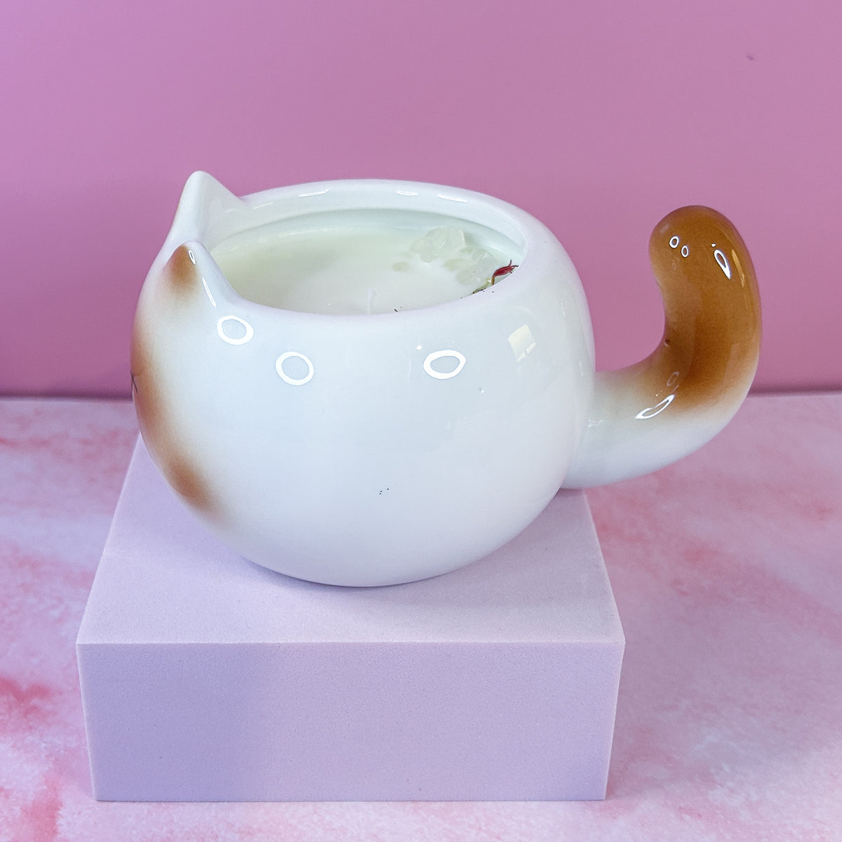 Cat Mug Candle