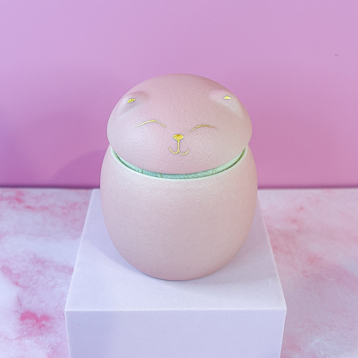 Cat Ceramic Jar Candle - Small