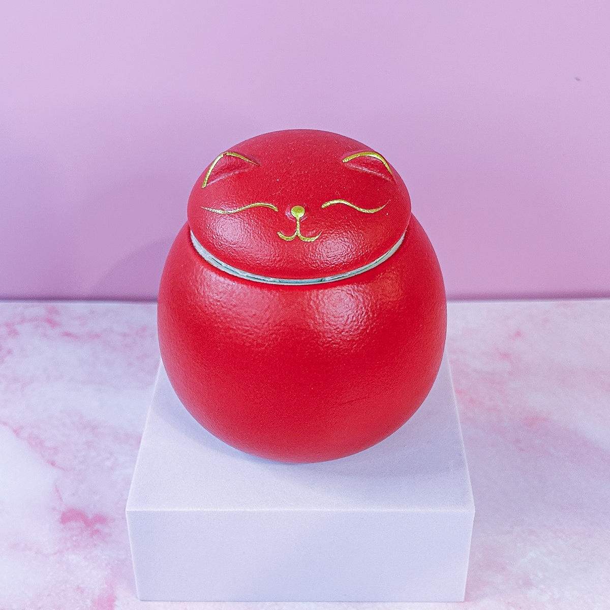 Cat Ceramic Jar Candle - Medium