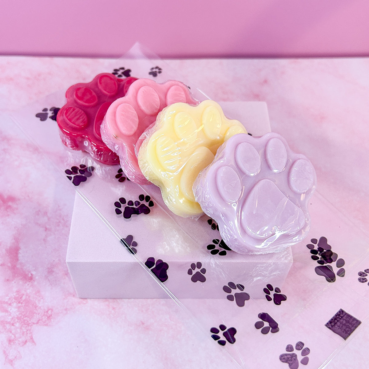 Paw Print Soap 4pk