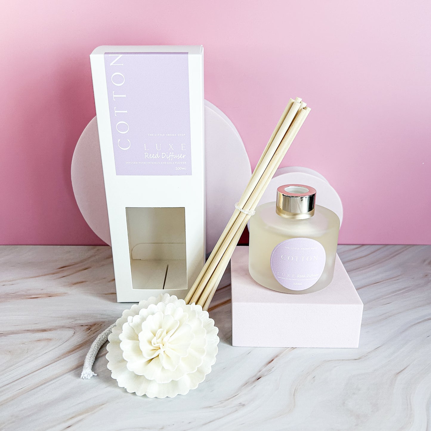 Cotton Luxe Reed Diffuser