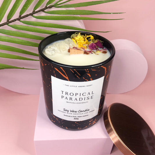 Tropical Paradise Tumbler Candle