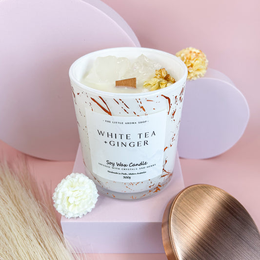 White Tea & Ginger Tumbler Candle