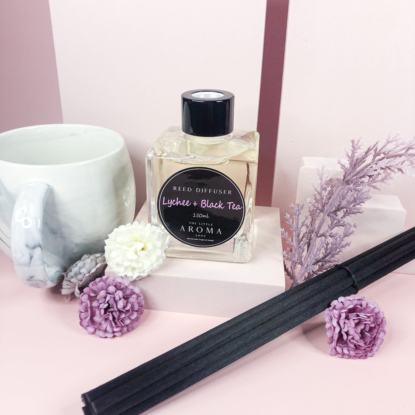 Lychee & Black Tea Reed Diffuser – The Little Aroma Shop